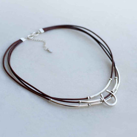 Calista - Dk Brown Leather - www.urban-equestrian.com