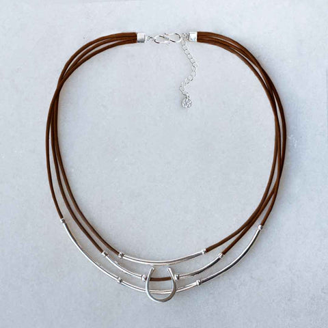 Calista - Dk Brown Leather - www.urban-equestrian.com