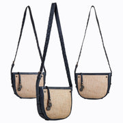 Carly - Jute & Leather Crossbody - www.urban-equestrian.com