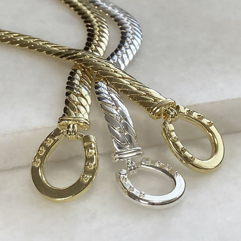 Cavaletti T-Bar Horseshoe Bracelet - www.urban-equestrian.com