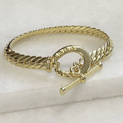 Cavaletti T-Bar Horseshoe Bracelet - www.urban-equestrian.com