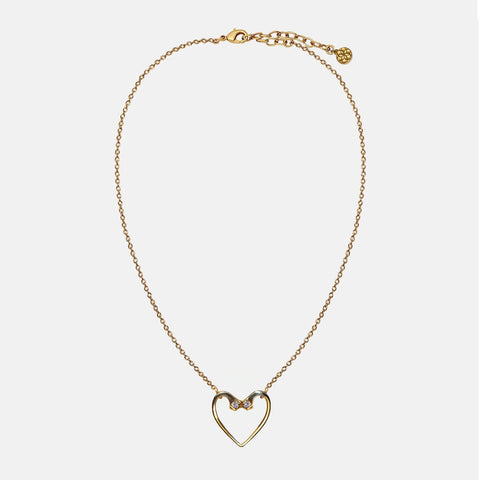 Charmed Heart Necklace - Gold - www.urban-equestrian.com