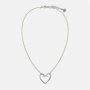 Charmed Heart Necklace - Silver - www.urban-equestrian.com