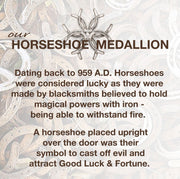 Classic Horseshoe Keychain - www.urban-equestrian.com