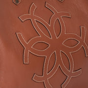 Classic Leather Tote Handbag- Chestnut Brown - www.urban-equestrian.com