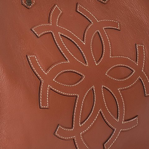 Classic Leather Tote Handbag- Chestnut Brown - www.urban-equestrian.com