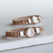 Colton Braided Cord - Natural Bracelet - www.urban-equestrian.com