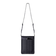 Cordova Leather & Jute Crossbody Handbag - Black - www.urban-equestrian.com