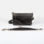 Denby Petite Saddle Bag - Black - www.urban-equestrian.com