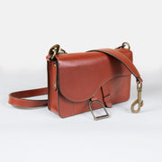 Denby Petite Saddle Bag - Cognac - www.urban-equestrian.com