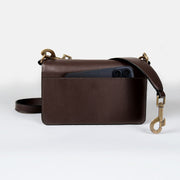 Denby Petite Saddle Bag - Deep Brown - www.urban-equestrian.com