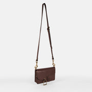 Denby Petite Saddle Bag - Deep Brown - www.urban-equestrian.com