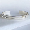 Derby Day Horseshoe Cuff - Sterling Silver on Brass - www.urban-equestrian.com