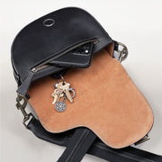 Devon Saddlebag - Black - www.urban-equestrian.com