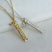 Horse Girl Dog Tag- Gold