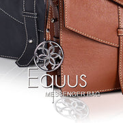 Equus Leather Messenger - Chestnut - www.urban-equestrian.com