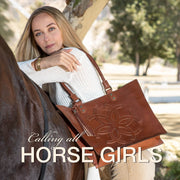 Horse Girl Cuff in Gold - www.urban-equestrian.com