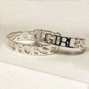 Horse Girl Cuff in Silver - www.urban-equestrian.com