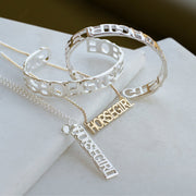 Horse Girl Dog Tag- Silver - www.urban-equestrian.com