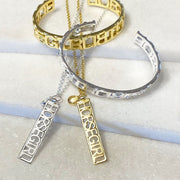 Horse Girl Dog Tag- Silver - www.urban-equestrian.com