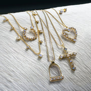 Keepsake Moonstone Earring - Silver - www.urban-equestrian.com
