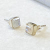 Keepsake Moonstone Earring - Silver - www.urban-equestrian.com