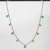 Keepsake Turquoise Choker - Gold - www.urban-equestrian.com