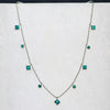 Keepsake Turquoise Choker - Silver - www.urban-equestrian.com