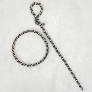 Lariat Mane Tamer - Antique Silver - www.urban-equestrian.com