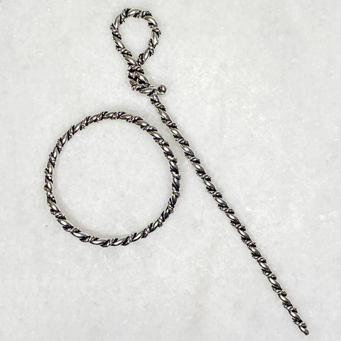 Lariat Mane Tamer - Antique Silver - www.urban-equestrian.com
