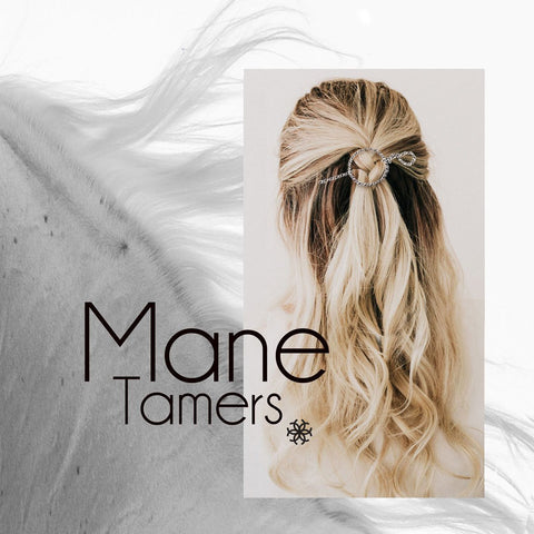 Lariat Mane Tamer - Antique Silver - www.urban-equestrian.com