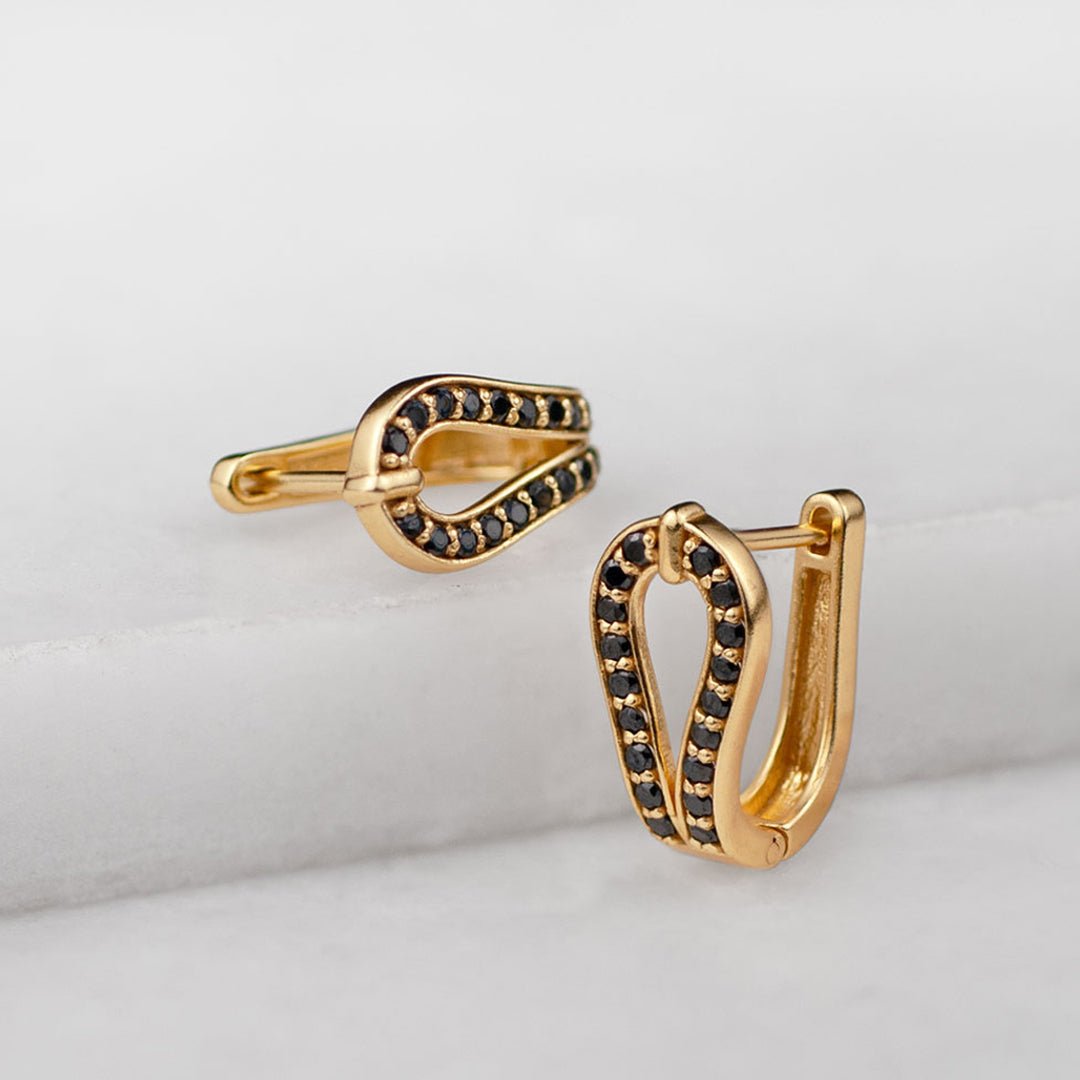 ピアス LOVE ME MONSTER Horse Hoof Earrings 5BFM087 Gold Luv Earrings – BlueyedHorse