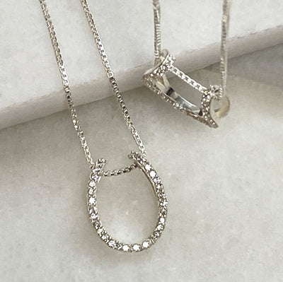 Levade Horseshoe Necklace - www.urban-equestrian.com