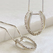 Levade Horseshoe Necklace - www.urban-equestrian.com