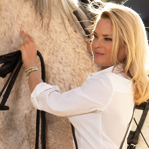 Lexington Laced Rein Bracelet - www.urban-equestrian.com