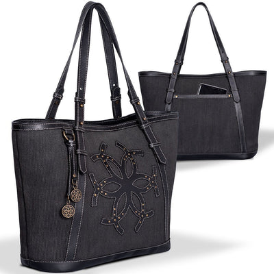 Lexington Tote - Black - www.urban-equestrian.com