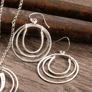 Luck n Rings - Silver Earrings - www.urban-equestrian.com