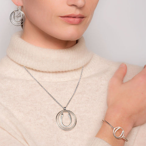 Lucky Horseshoe Bracelet - Silver - www.urban-equestrian.com