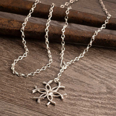 Lucky Medallion Horseshoe Necklace - www.urban-equestrian.com
