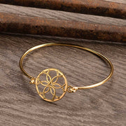 Medallion Horseshoe Earrings- Gold - www.urban-equestrian.com