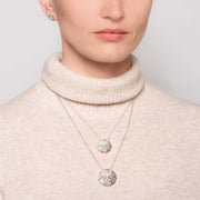 Moonstone Medallion Horseshoe Necklace - www.urban-equestrian.com