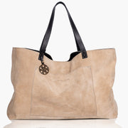 Ranchera Suede Tote - Sand - www.urban-equestrian.com