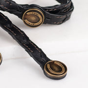 Rialto Wrap & Snap Bracelet - Brass - www.urban-equestrian.com