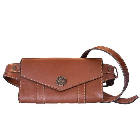 Rio Belt Bag - Chestnut - www.urban-equestrian.com