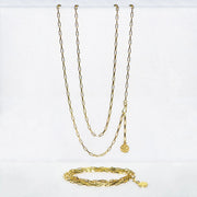 Roxy - Necklace to Bracelet - 14K Gold on Sterling Silver - www.urban-equestrian.com