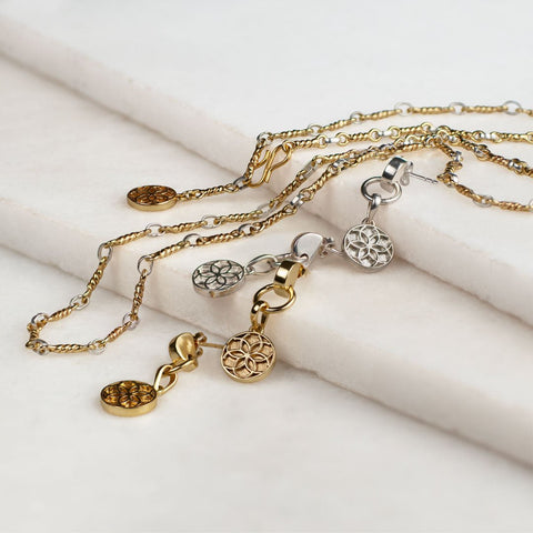 Signature Coin Earrings - Silver - www.urban-equestrian.com