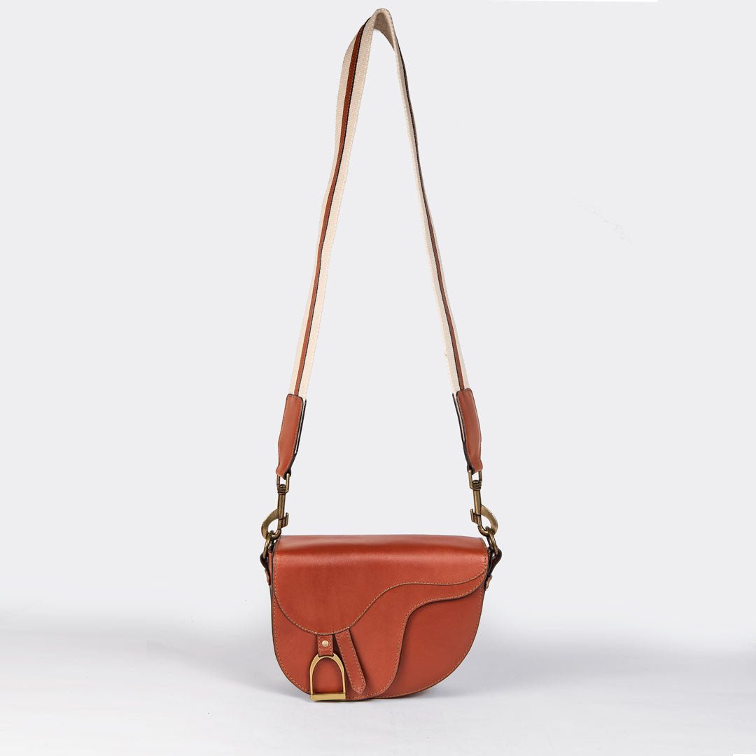 Cognac saddle bag crossbody shop
