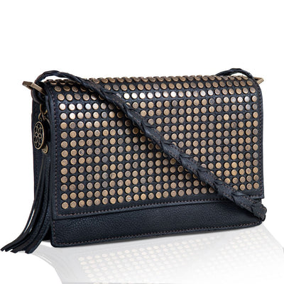 Vivant Studded Crossbody - www.urban-equestrian.com