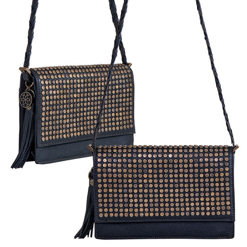Vivant Studded Crossbody - www.urban-equestrian.com